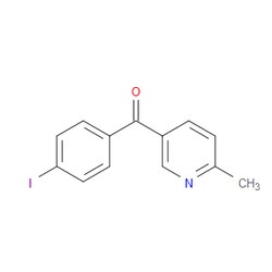Aobchem&nbsp;(4-Iodophenyl)(6-methyl-3-pyridinyl)methanone | ≥95% | CAS 1187164-52-8 | C13H10INO | 500mg