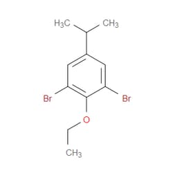 Aobchem&nbsp;1 3-Dibromo-2-ethoxy-5-isopropylbenzene | ≥97% | CAS 2379321-83-0 | C11H14Br2O | 1g