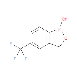 Aobchem&nbsp;5-(Trifluoromethyl)benzo[c][1 2]oxaborol-1(3H)-ol | ≥97% | CAS 174671-50-2 | C8H6BF3O2 | 500mg