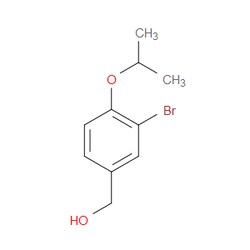 Aobchem&nbsp;[3-Bromo-4-(propan-2-yloxy)phenyl]methanol | ≥95% | CAS 454186-08-4 | C10H13BrO2 | 5g