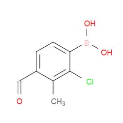 Aobchem&nbsp;2-Chloro-4-formyl-3-methylphenylboronic acid | ≥97% | CAS 1451391-36-8 | C8H8BClO3 | 5g