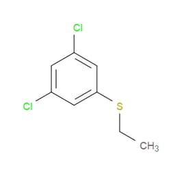 Aobchem&nbsp;1 3-Dichloro-5-(ethylsulfanyl)benzene | ≥97% | CAS 101079-92-9 | C8H8Cl2S | 5g