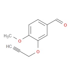 Aobchem&nbsp;4-Methoxy-3-(2-propyn-1-yloxy)benzaldehyde | ≥97% | CAS 145654-01-9 | C11H10O3 | 5g