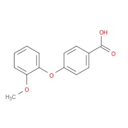 Aobchem&nbsp;4-(2-Methoxyphenoxy)benzoic acid | ≥95% | CAS 103203-54-9 | C14H12O4 | 5g