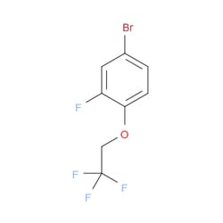 Aobchem&nbsp;4-Bromo-2-fluoro-1-(2 2 2-trifluoroethoxy)benzene | ≥97% | CAS 145767-77-7 | C8H5BrF4O | 1g