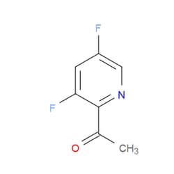 Aobchem&nbsp;1-(3 5-Difluoro-2-pyridinyl)ethanone | ≥95% | CAS 1075756-90-9 | C7H5F2NO | 250mg