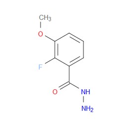 Aobchem&nbsp;2-Fluoro-3-methoxybenzoic acid hydrazide | ≥95% | CAS 1517213-24-9 | C8H9FN2O2 | 250mg
