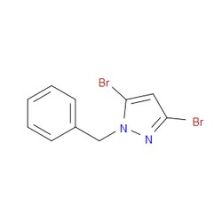 Aobchem&nbsp;1-Benzyl-3 5-dibromo-1H-pyrazole | ≥95% | CAS 1594950-01-2 | C10H8Br2N2 | 5g