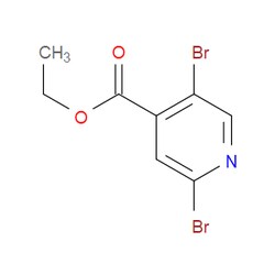 Aobchem&nbsp;Ethyl 2 5-dibromo-4-pyridinecarboxylate | ≥97% | CAS 1214361-41-7 | C8H7Br2NO2 | 250mg