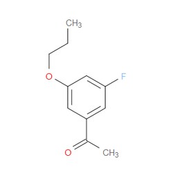 Aobchem&nbsp;1-(3-Fluoro-5-propoxyphenyl)ethanone | ≥97% | CAS 1378697-35-8 | C11H13FO2 | 5g