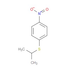 Aobchem&nbsp;Isopropyl(4-nitrophenyl)sulfane | ≥97% | CAS 7205-63-2 | C9H11NO2S | 250mg
