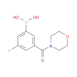 Aobchem&nbsp;3-Fluoro-5-(morpholine-4-carbonyl)phenylboronic acid | ≥97% | CAS 874219-40-6 | C11H13BFNO4 | 5g
