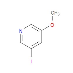 Aobchem&nbsp;3-Iodo-5-methoxypyridine | ≥95% | CAS 873302-36-4 | C6H6INO | 1g