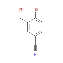 Aobchem&nbsp;4-Bromo-3-(hydroxymethyl)benzonitrile | ≥95% | CAS 905710-66-9 | C8H6BrNO | 1g