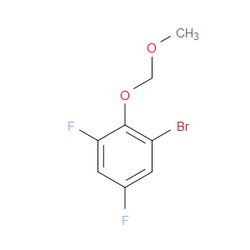 Aobchem&nbsp;1-Bromo-3 5-difluoro-2-(methoxymethoxy)benzene | ≥97% | CAS 1803589-44-7 | C8H7BrF2O2 | 500mg