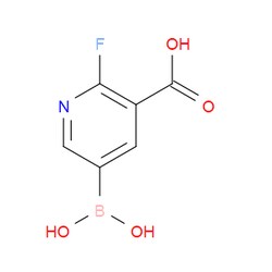 Aobchem&nbsp;2-Fluoro-3-carboxypyridine-5-boronic acid | ≥97% | CAS 1451393-51-3 | C6H5BFNO4 | 1g
