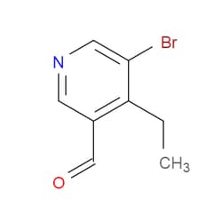 Aobchem&nbsp;5-Bromo-4-ethylpyridine-3-carboxaldehyde | ≥97% | CAS 850892-36-3 | C8H8BrNO | 250mg