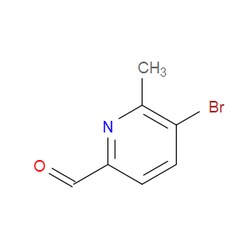 Aobchem&nbsp;3-Bromo-2-methyl-pyridine-6-carbaldehyde | ≥97% | CAS 137778-18-8 | C7H6BrNO | 1g