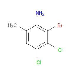 Aobchem&nbsp;2-Bromo-3 4-dichloro-6-methylaniline | ≥97% | CAS 1845713-75-8 | C7H6BrCl2N | 1g