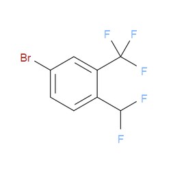 Aobchem&nbsp;4-Bromo-1-(difluoromethyl)-2-(trifluoromethyl)benzene | ≥95% | CAS 1214352-15-4 | C8H4BrF5 | 250mg