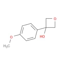 Aobchem&nbsp;3-(4-Methoxyphenyl)oxetan-3-ol | ≥95% | CAS 26755-28-2 | C10H12O3 | 1g