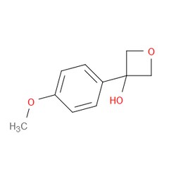 Aobchem&nbsp;3-(4-Methoxyphenyl)oxetan-3-ol | ≥95% | CAS 26755-28-2 | C10H12O3 | 500mg