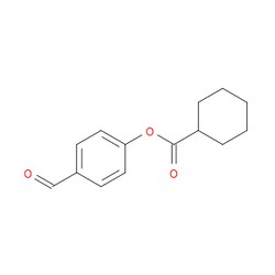 Aobchem&nbsp;Cyclohexanecarboxylic acid  4-formylphenyl ester | ≥95% | CAS 146606-04-4 | C14H16O3 | 1g