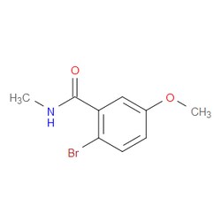 Aobchem&nbsp;2-Bromo-5-methoxy-N-methylbenzamide | ≥95% | CAS 171425-69-7 | C9H10BrNO2 | 250mg