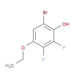 Aobchem&nbsp;6-Bromo-4-ethoxy-2 3-difluorophenol | ≥97% | CAS 1783559-46-5 | C8H7BrF2O2 | 1g