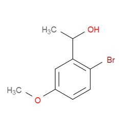Aobchem&nbsp;1-(2-Bromo-5-methoxyphenyl)ethanol | ≥95% | CAS 71095-23-3 | C9H11BrO2 | 1g