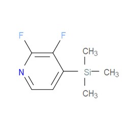 Aobchem&nbsp;2 3-Difluoro-4-(trimethylsilyl)pyridine | ≥97% | CAS 851386-36-2 | C8H11F2NSi | 1g