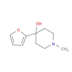 Aobchem&nbsp;4-(Furan-2-yl)-1-methylpiperidin-4-ol | ≥95% | CAS 75446-48-9 | C10H15NO2 | 250mg