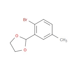 Aobchem&nbsp;2-(2-Bromo-5-methylphenyl)-1 3-dioxolane | ≥95% | CAS 1381966-52-4 | C10H11BrO2 | 1g