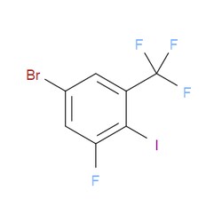 Aobchem&nbsp;5-Bromo-1-fluoro-2-iodo-3-(trifluoromethyl)benzene | ≥95% | CAS 2385351-70-0 | C7H2BrF4I | 5g
