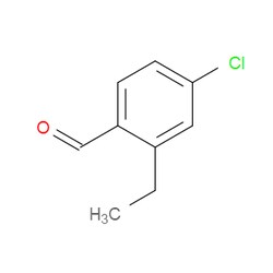 Aobchem&nbsp;4-Chloro-2-ethylbenzaldehyde | ≥95% | CAS 1043500-82-8 | C9H9ClO | 250mg