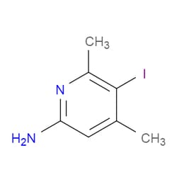 Aobchem&nbsp;5-Iodo-4 6-dimethylpyridin-2-amine | ≥95% | CAS 885952-12-5 | C7H9IN2 | 500mg