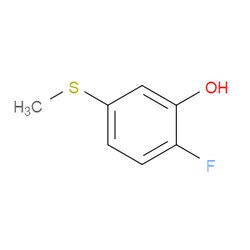 Aobchem&nbsp;2-Floro-5-(methylsulfanyl)phenol | ≥97% | CAS 1243346-44-2 | C7H7FOS | 1g