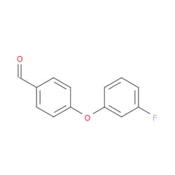 Aobchem&nbsp;4-(3-Fluorophenoxy)benzaldehyde | ≥95% | CAS 939758-29-9 | C13H9FO2 | 500mg