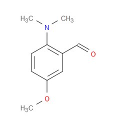 Aobchem&nbsp;2-(Dimethylamino)-5-methoxybenzaldehyde | ≥97% | CAS 190142-96-2 | C10H13NO2 | 1g