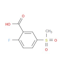 Aobchem&nbsp;2-Fluoro-5-(methanesulfonyl)benzoic acid | ≥95% | CAS 247569-56-8 | C8H7FO4S | 5g