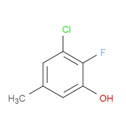 Aobchem&nbsp;3-Chloro-2-fluoro-5-methylphenol | ≥97% | CAS 1783501-15-4 | C7H6ClFO | 5g