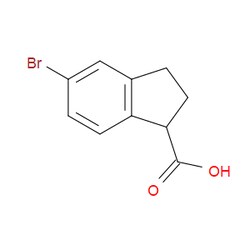 Aobchem&nbsp;5-Bromo-2 3-dihydro-1H-indene-1-carboxylic acid | ≥95% | CAS 1132943-94-2 | C10H9BrO2 | 5g
