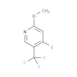 Aobchem&nbsp;4-Iodo-2-methoxy-5-(trifluoromethyl)pyridine | ≥97% | CAS 1227577-09-4 | C7H5F3INO | 1g