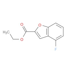 Aobchem&nbsp;Ethyl 4-fluorobenzofuran-2-carboxylate | ≥97% | CAS 1709824-79-2 | C11H9FO3 | 250mg