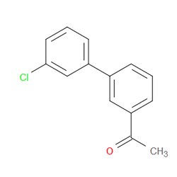 Aobchem&nbsp;Ethanone  1-(3 -chloro[1 1 -biphenyl]-3-yl)- | ≥97% | CAS 893734-53-7 | C14H11ClO | 1g