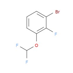 Aobchem&nbsp;1-Bromo-3-(difluoromethoxy)-2-fluorobenzene | ≥95% | CAS 1242249-28-0 | C7H4BrF3O | 250mg