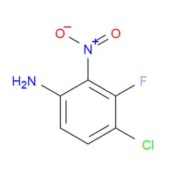 Aobchem&nbsp;4-Chloro-3-fluoro-2-nitroaniline | ≥95% | CAS 2092599-75-0 | C6H4ClFN2O2 | 5g