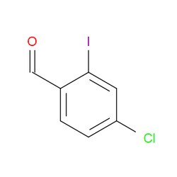 Aobchem&nbsp;4-Chloro-2-iodobenzaldehyde | ≥95% | CAS 132901-37-2 | C7H4ClIO | 500mg