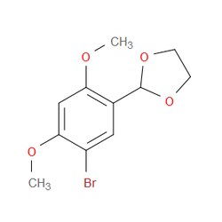 Aobchem&nbsp;2-(5-Bromo-2 4-dimethoxyphenyl)-1 3-dioxolane | ≥95% | CAS 552845-84-8 | C11H13BrO4 | 1g