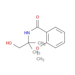 Aobchem&nbsp;N-(1-hydroxy-2-methylpropan-2-yl)-2-methoxybenzamide | ≥95% | CAS 74201-13-1 | C12H17NO3 | 500mg